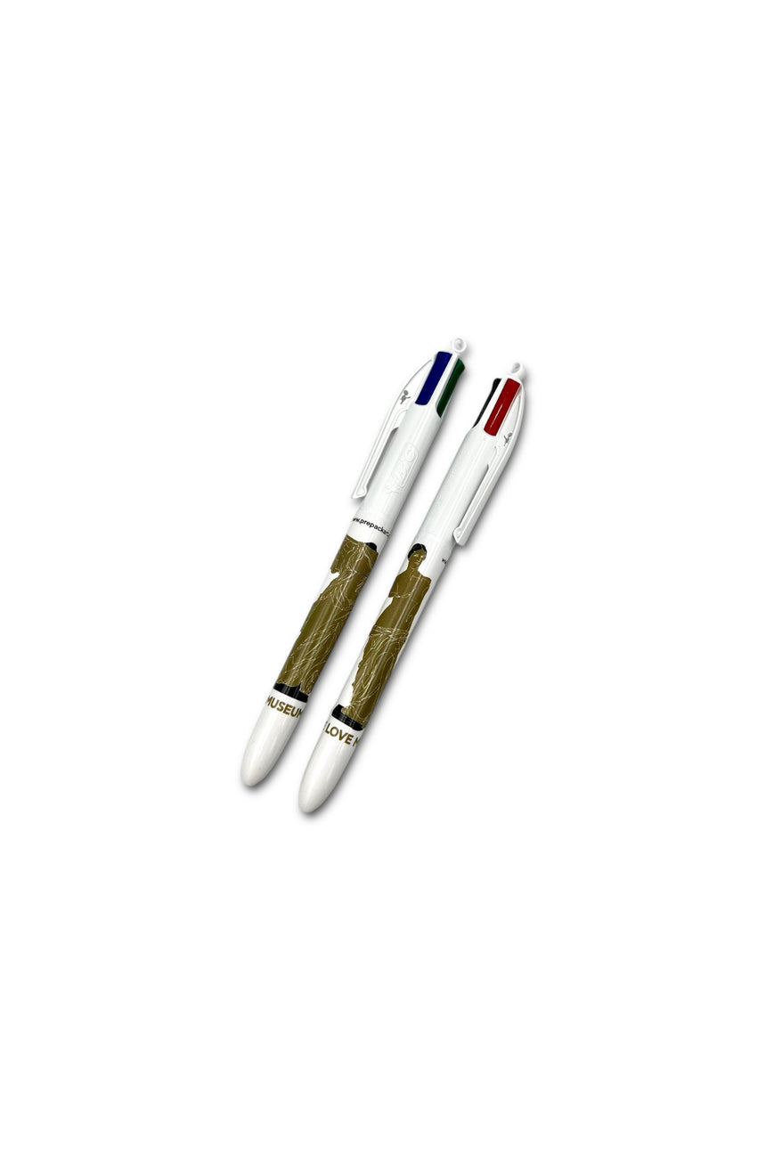 Vénus de Milo & Victoire de Samothrace 4colours pen set BIC®