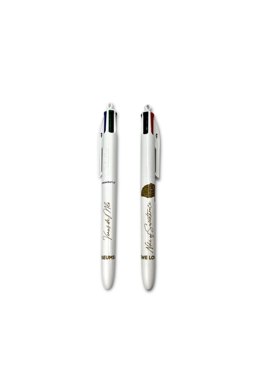 Vénus de Milo & Victoire de Samothrace 4colours pen set BIC®