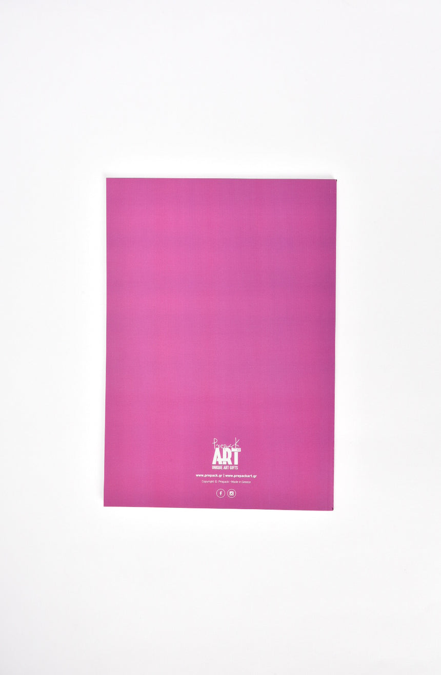 Art is a Lie pin notebook
