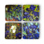 Irises Placemat & Coaster Set , Van Gogh