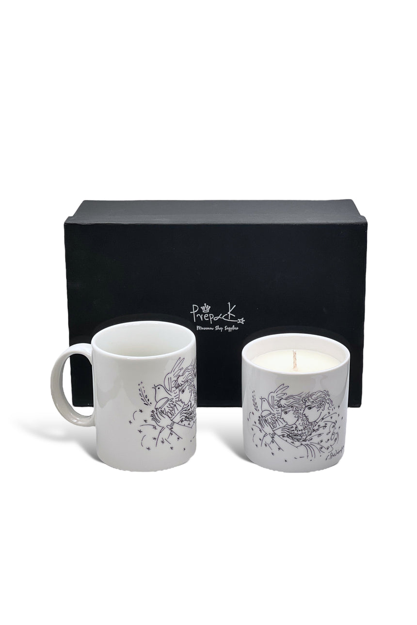 The Couple ,George Stathopoulos candle & mug set
