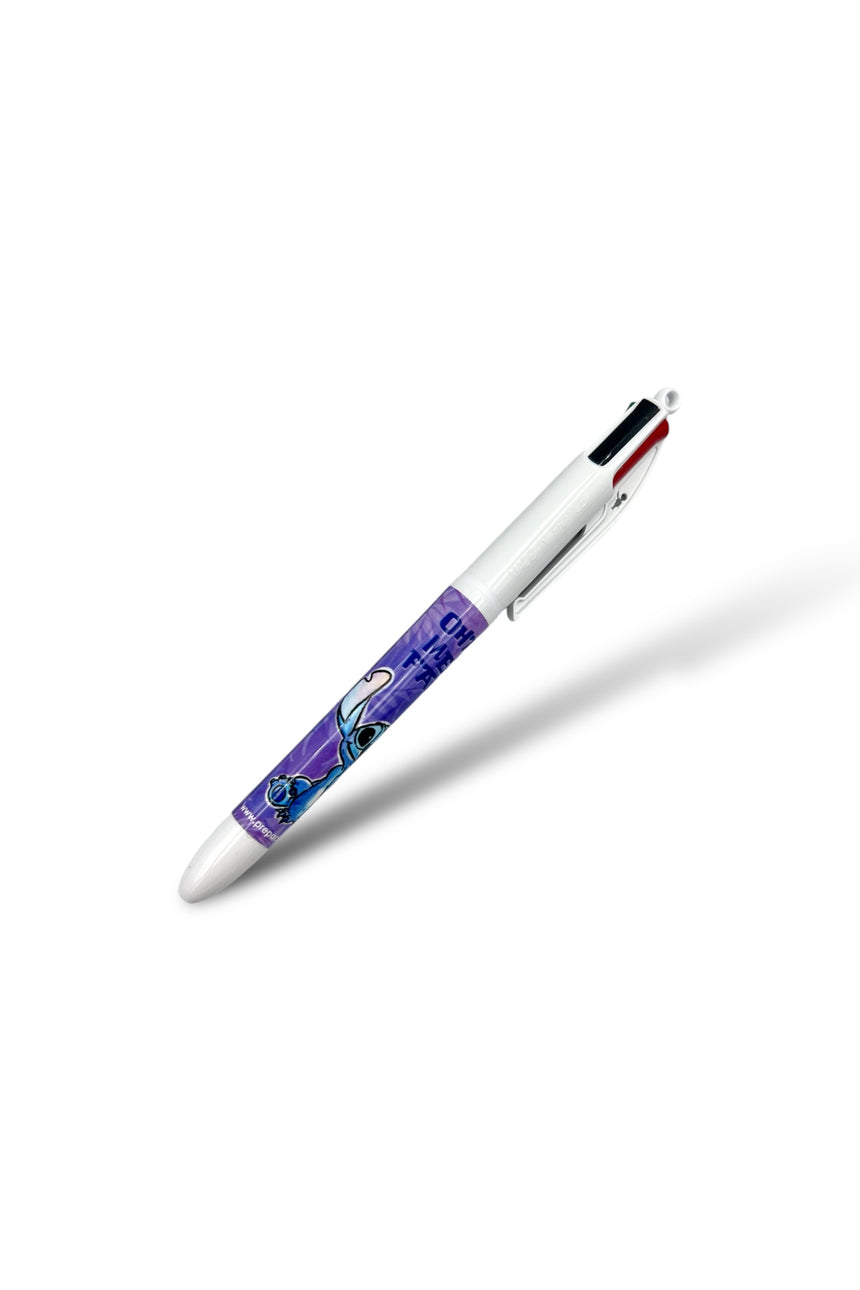The "Stitch" 4colours pen BIC®