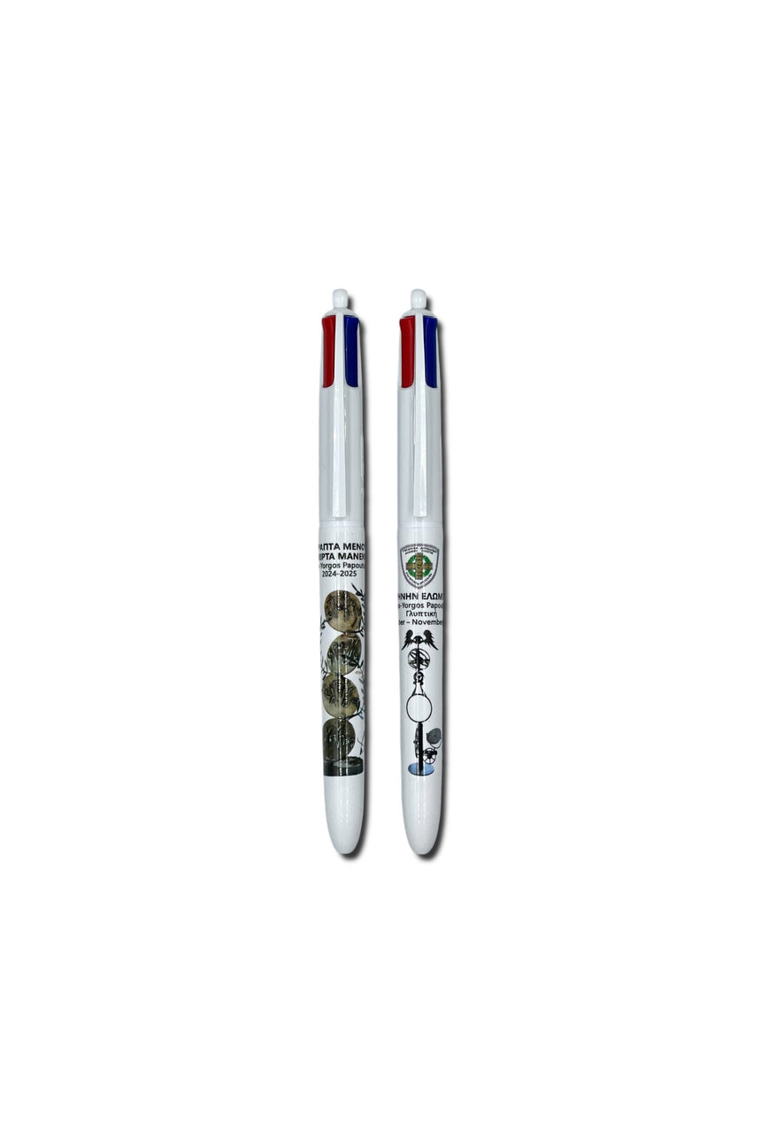 Nikos - Yorgos Papoutsidis 4colours pens BIC®