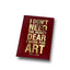 Maria Callas Gold Notebook