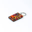 Squares with concentric circles Kandinsky keychain