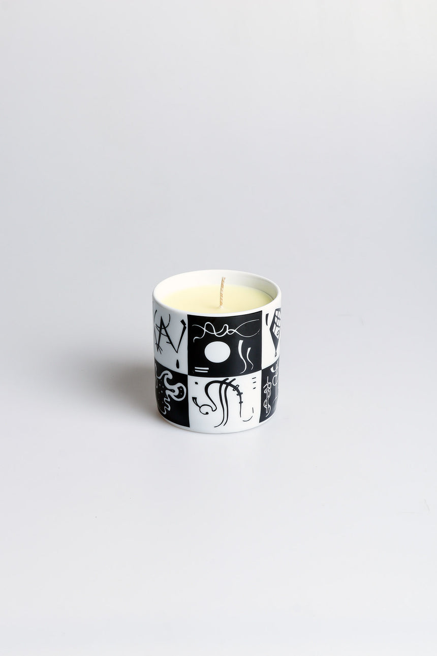 Thirty Kandinsky candle