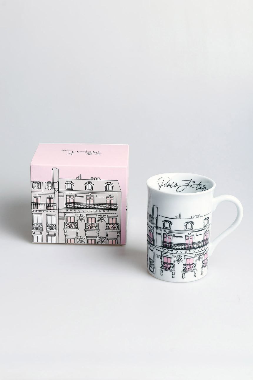 Paris buildings mug