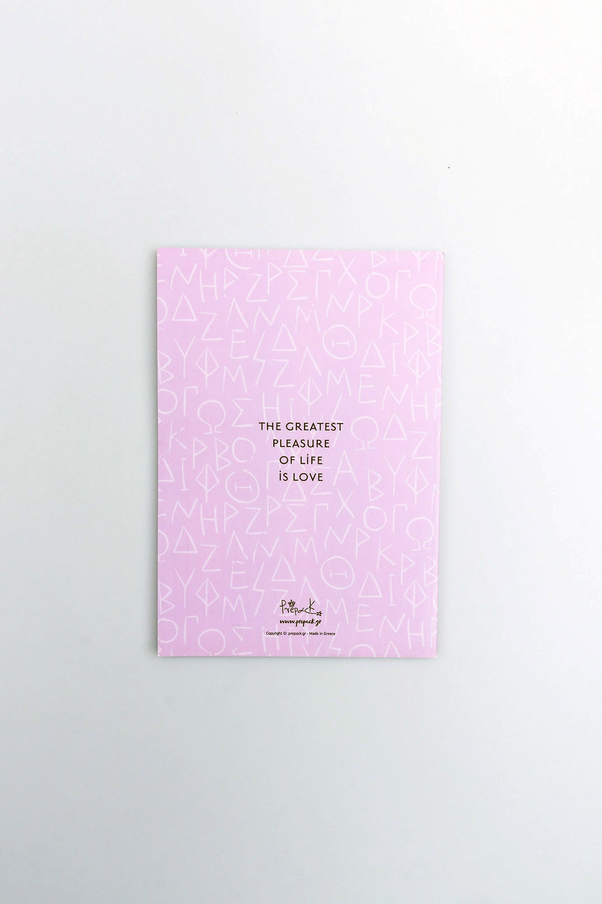 Euripides pin notebook