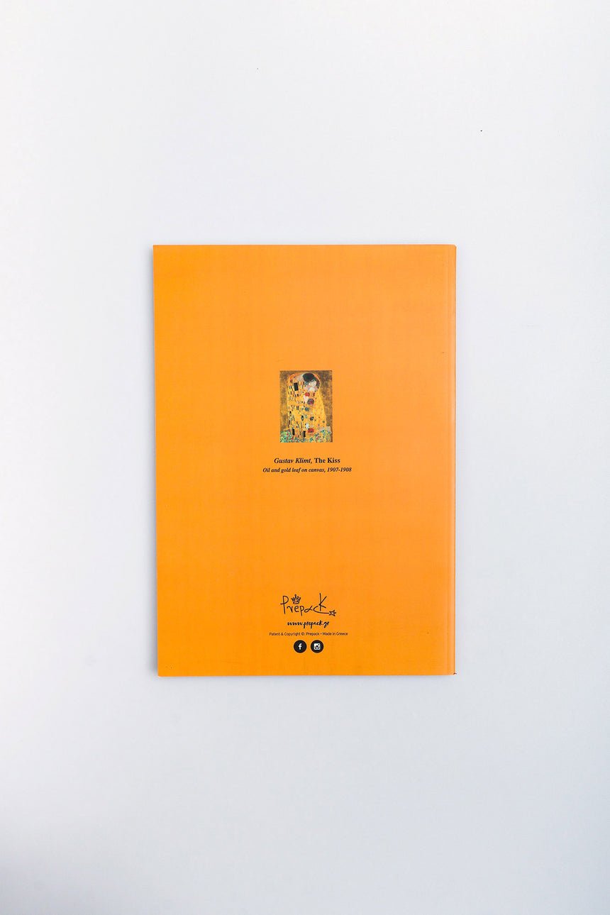 The Kiss Klimt pin notebook