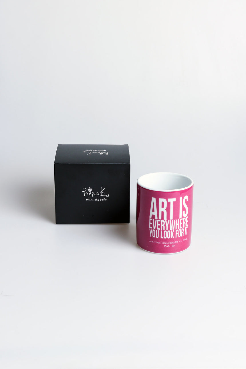 Art is everywhere mug