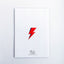 There's a starman pin notebook