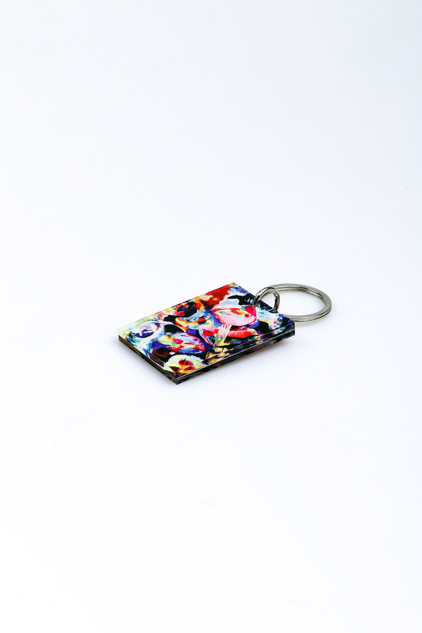 Improvisation Deluge Kandinsky keychain