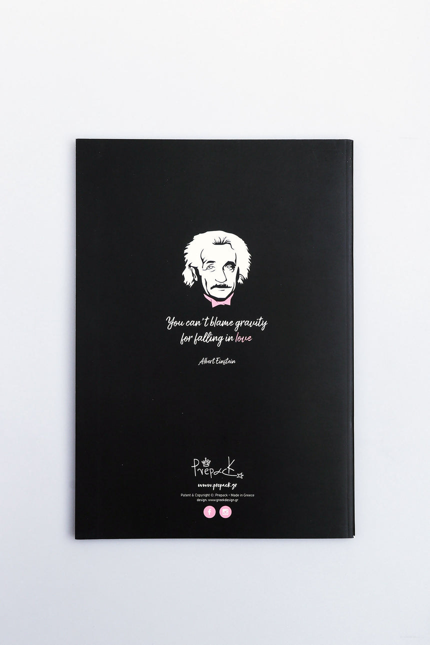 Einstein pin notebook