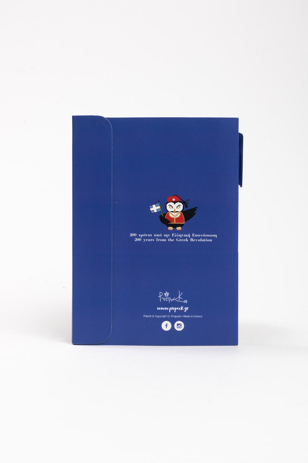 Prepack Owl 200 years flags pen magnetic notebook – prepackart