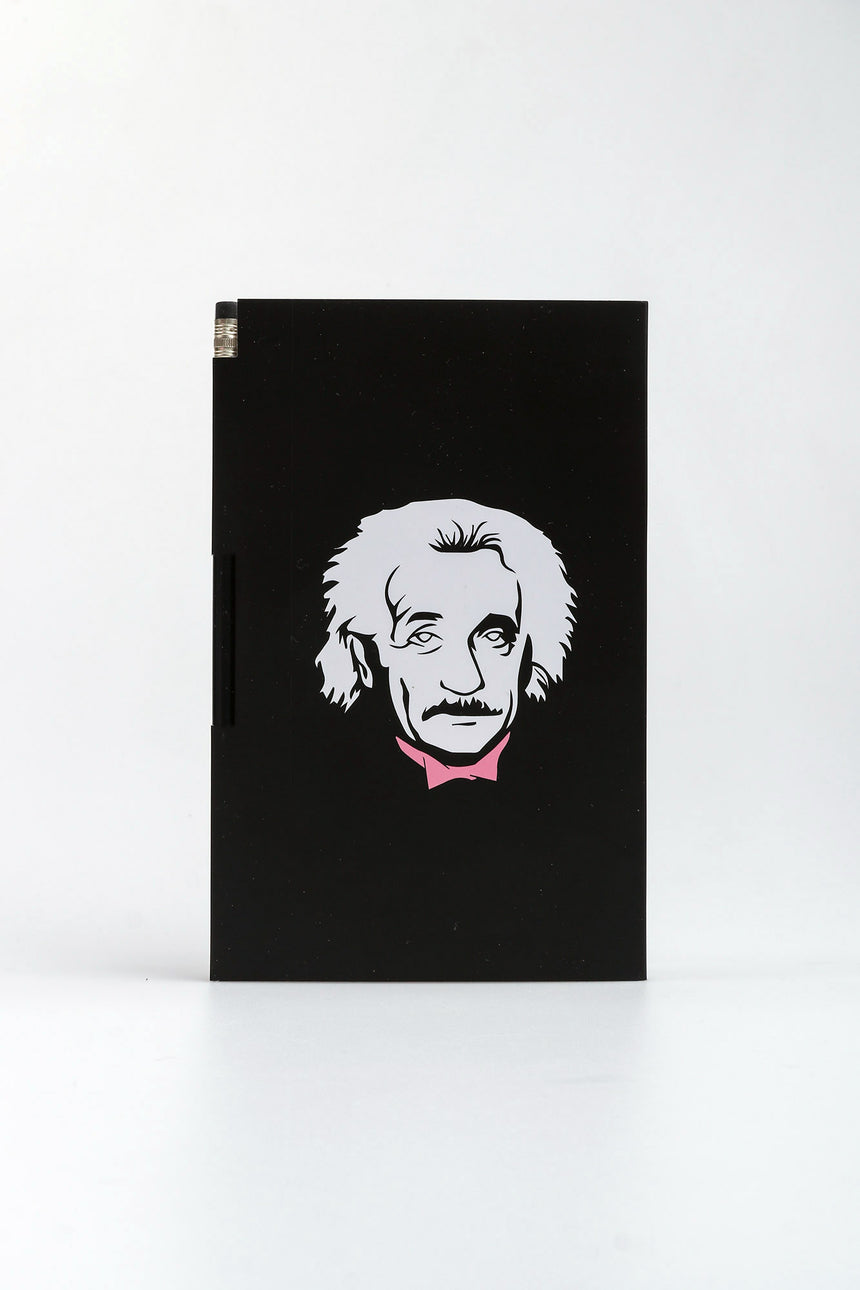 Einstein magnetic notebook