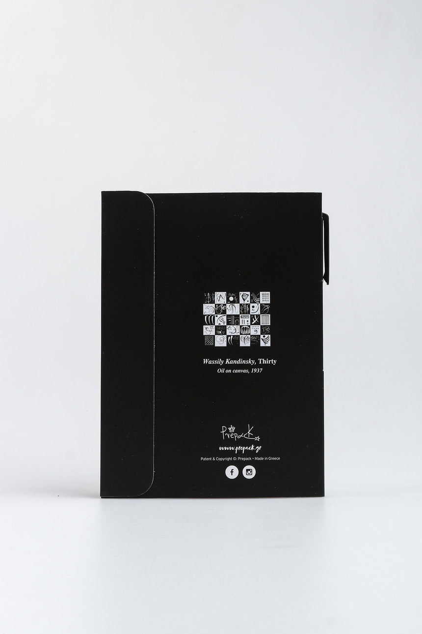 Thirty Kandinsky pen magnetic notebook