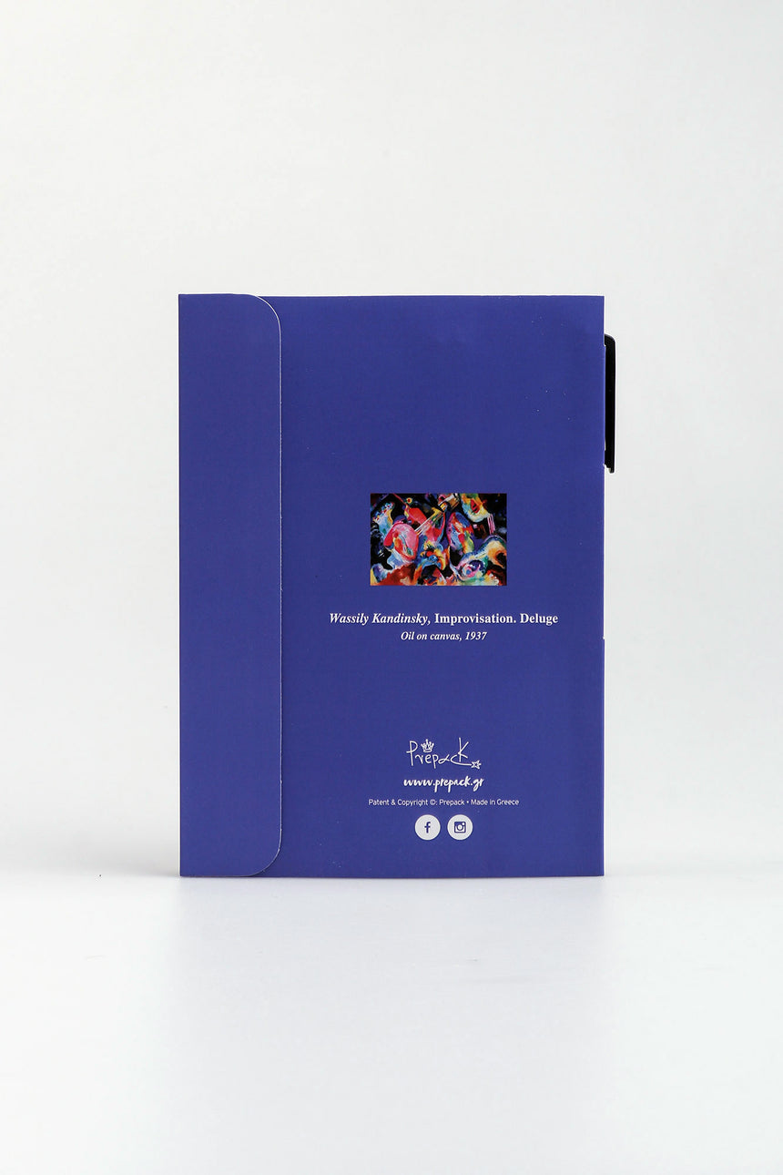 Improvisation Deluge Kandinsky pen magnetic notebook