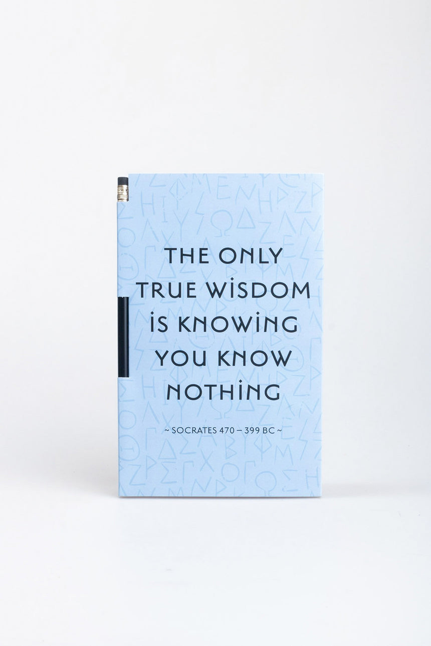 The only true wisdom magnetic notebook