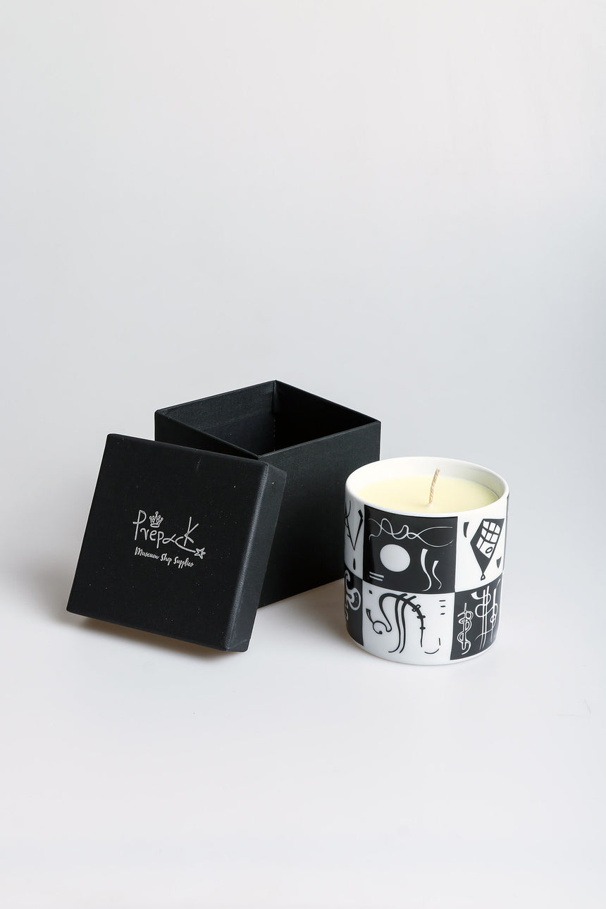Thirty Kandinsky candle