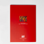 Squares with concentric circles pin notebook