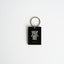 I shut my eyes keychain