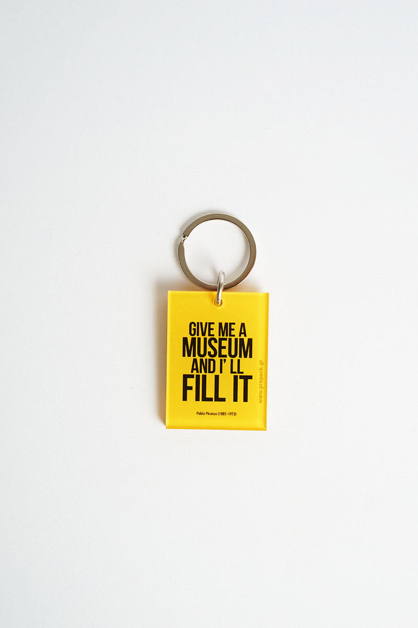 Give me a museum keychain