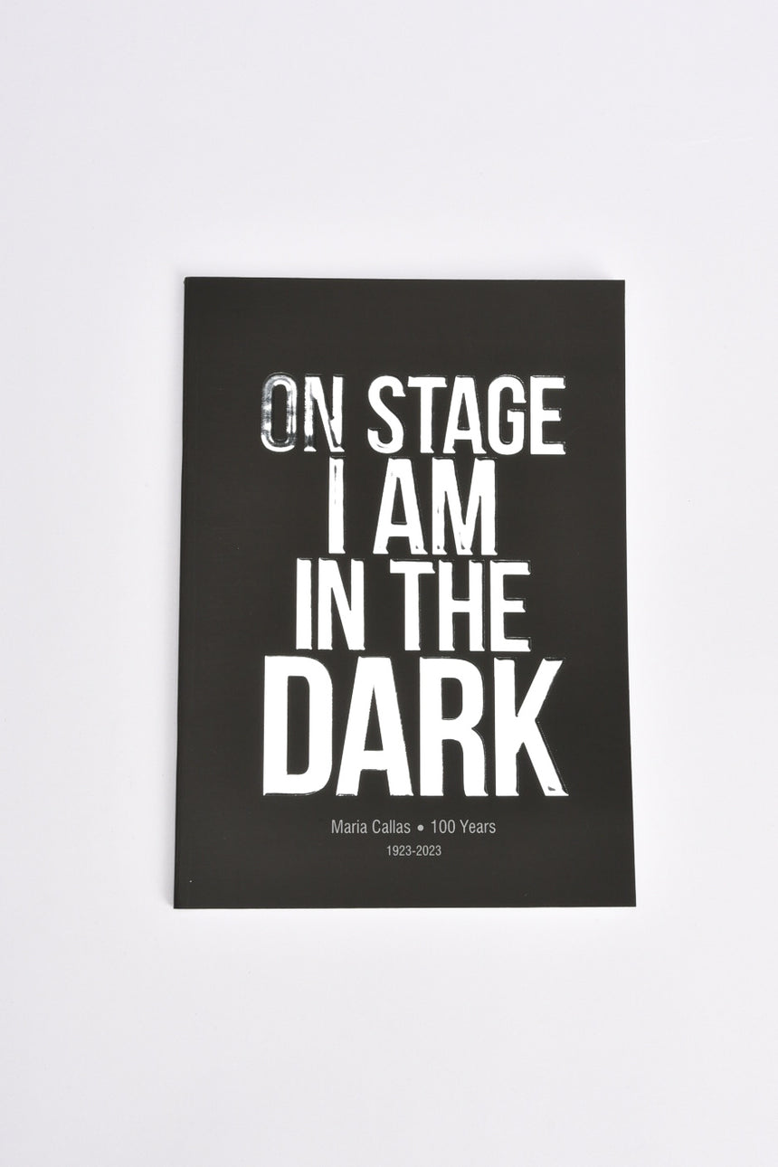 Callas silver metallic quote notebook