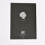 Callas silver metallic quote notebook