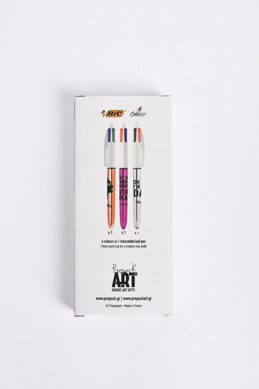 Callas 4 color pens set BIC®