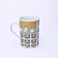 Gold Paris Buildings mug