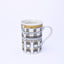 Gold Paris Buildings mug