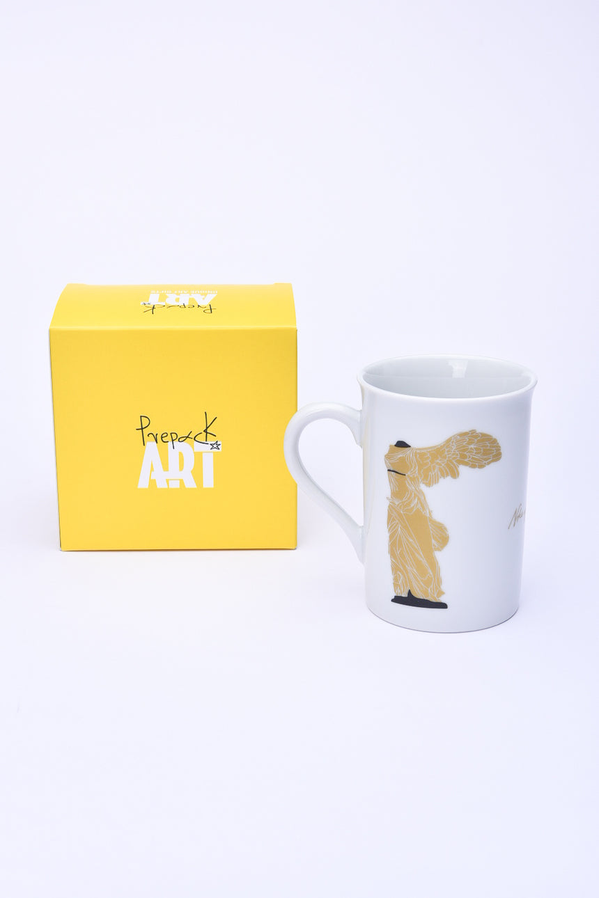 Nike of Samothrace mug