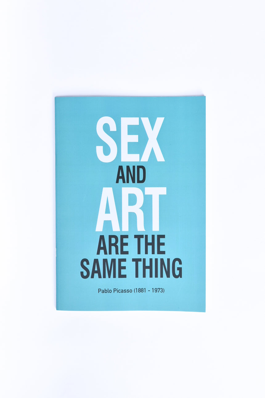 Sex and Art pin notebook