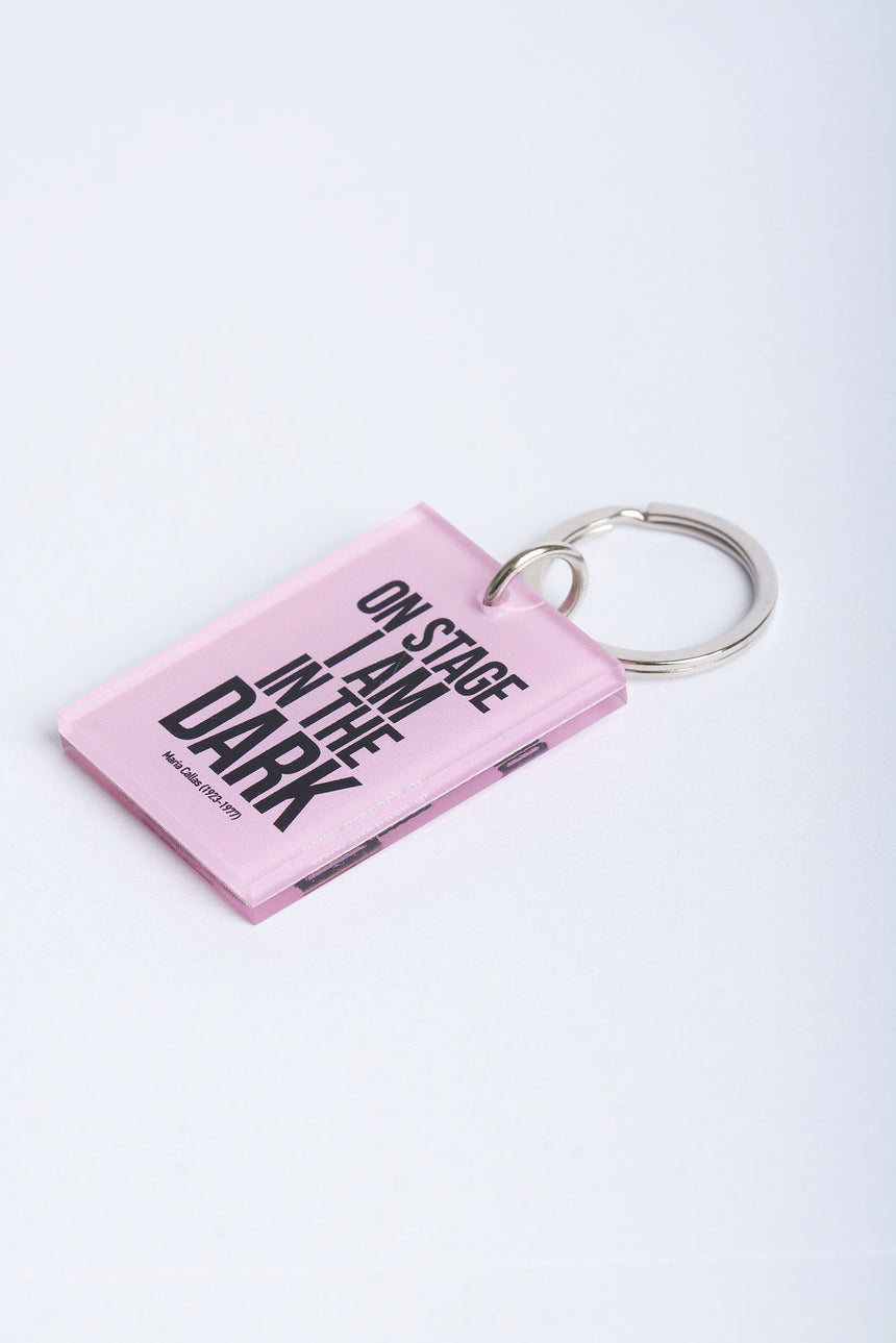 On stage keychain