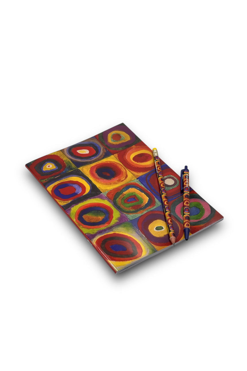 Squares with concentric circles Kandinsky set