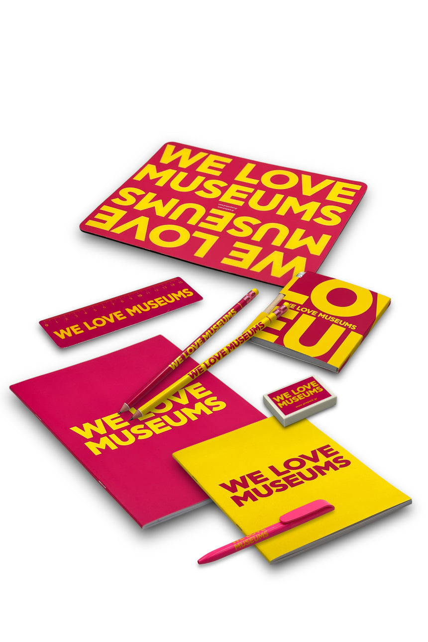 We LOVE museums stationery set