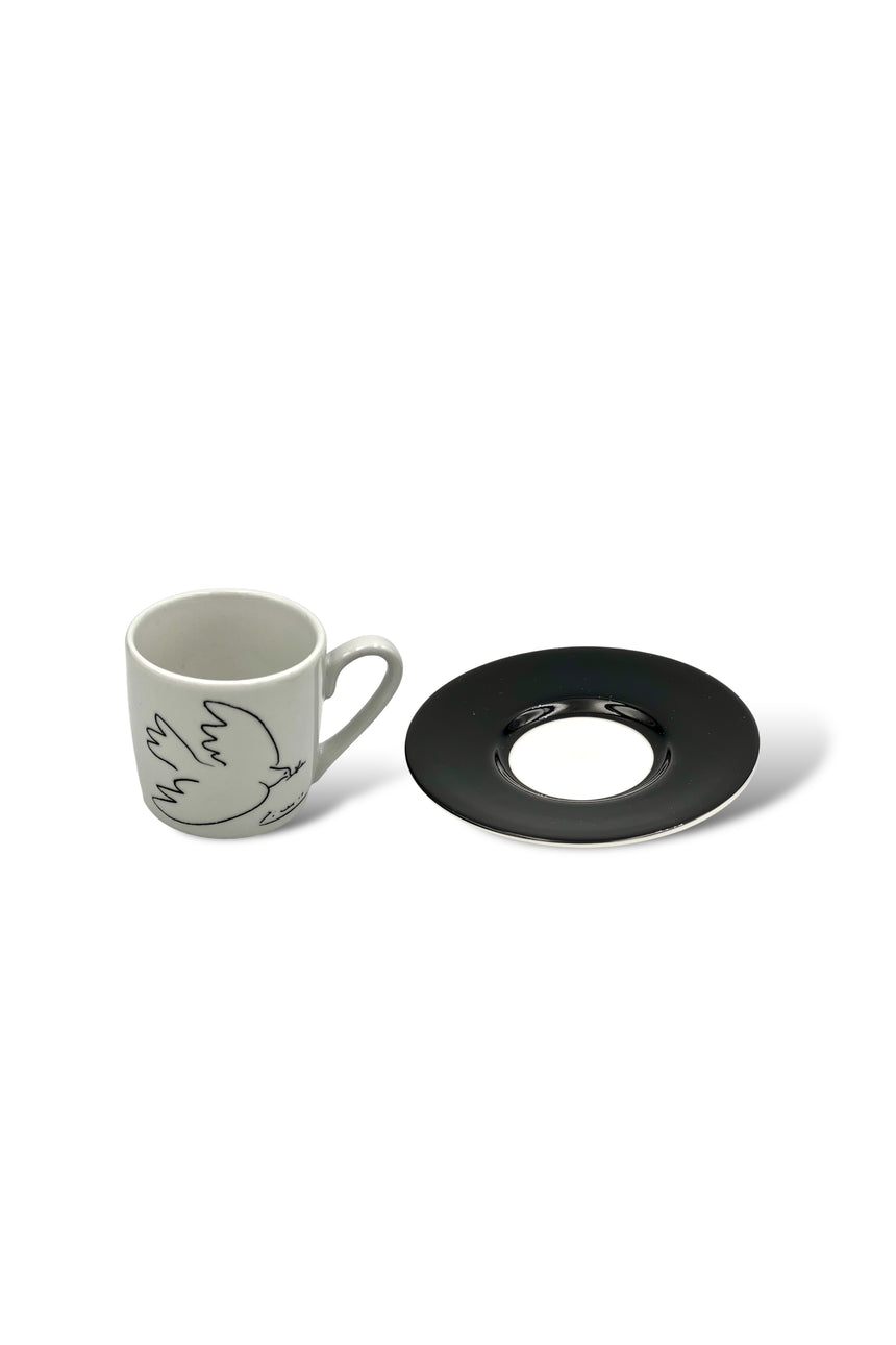 Picasso Espresso cup - La Colombe De La Paix