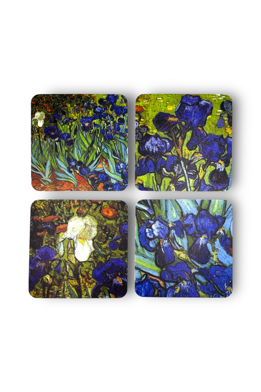 Irises Placemat & Coaster Set , Van Gogh
