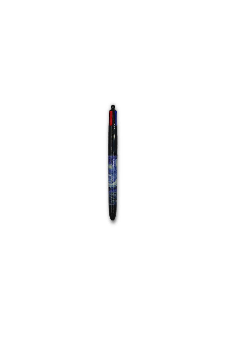 Van Gogh Starry Night 4colours pen BIC®