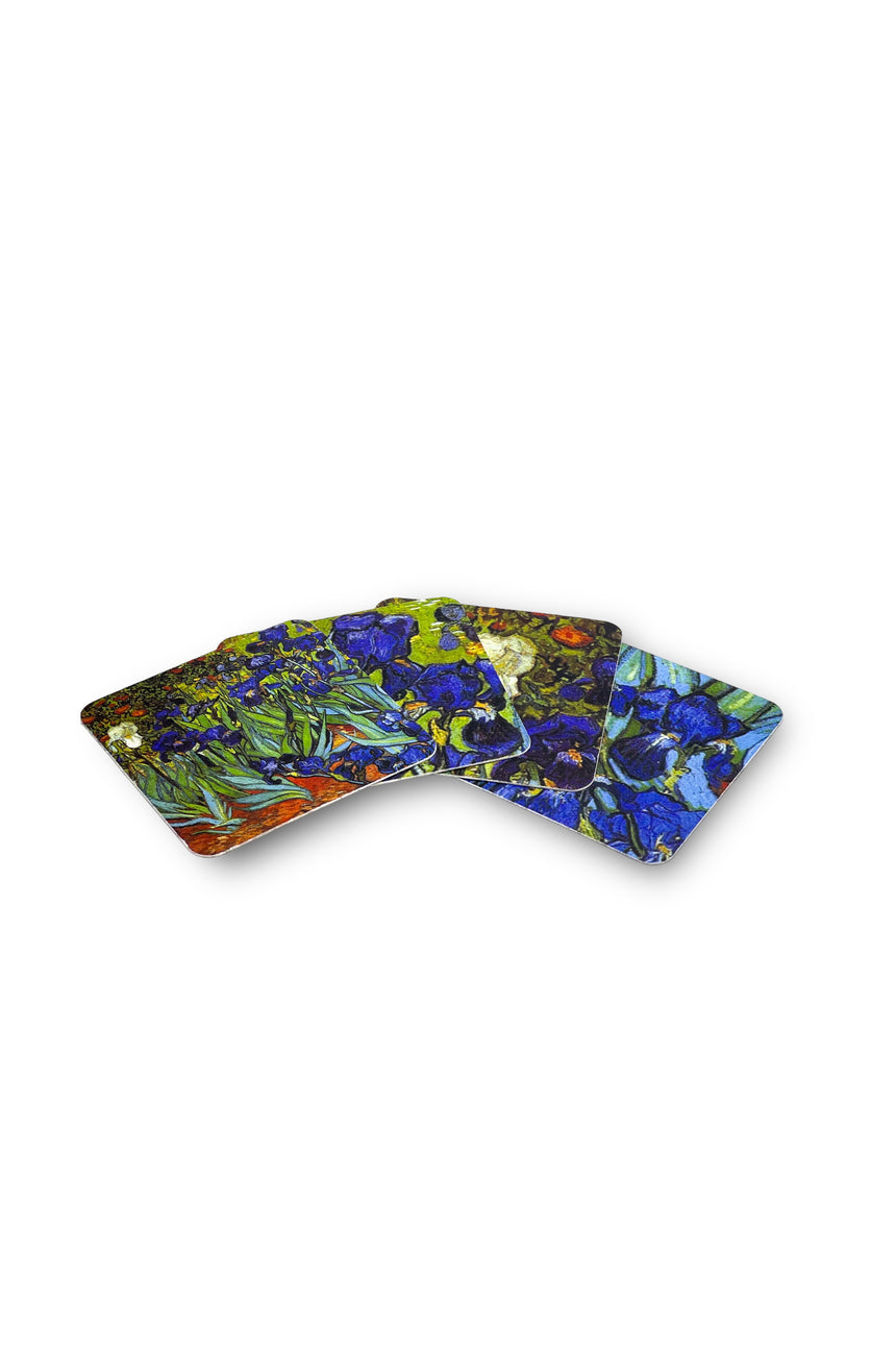 Irises Placemat & Coaster Set , Van Gogh