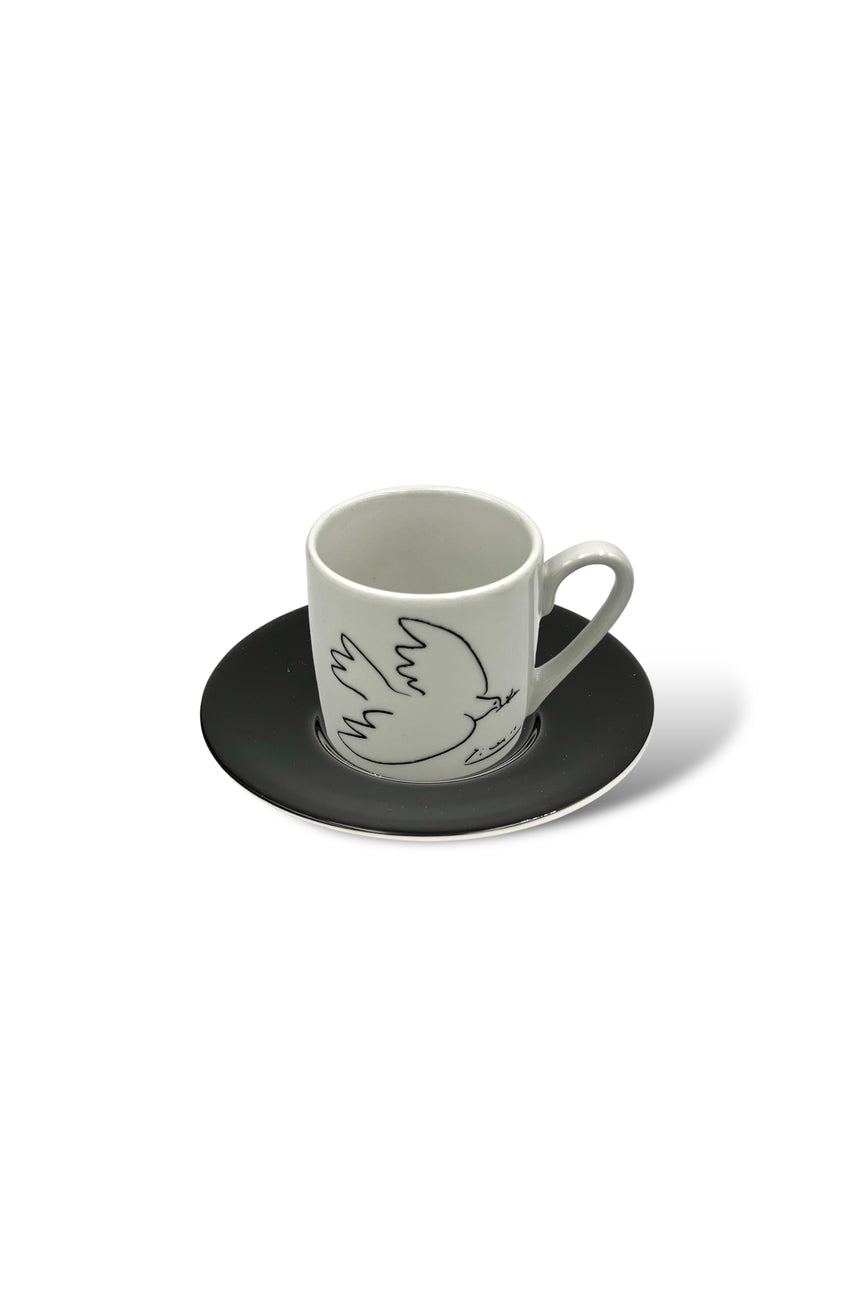 Picasso Espresso cup - La Colombe De La Paix