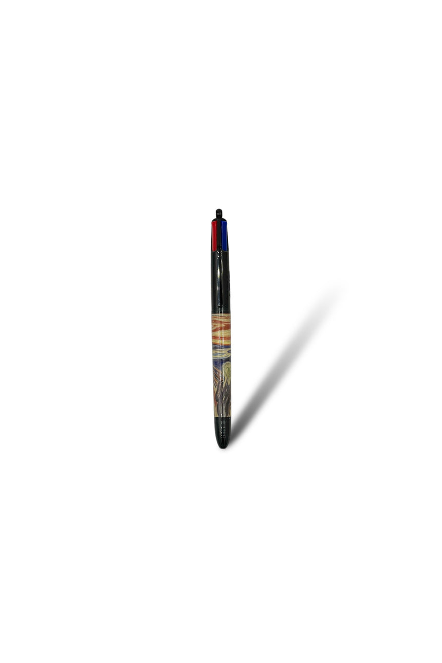 The Scream Munch 4colours pen BIC®