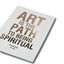 Art is the Path Pink Gold Notebook