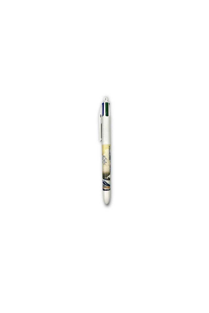 Katsushika Hokusai The Great Wave off Kanagawa 4colours pen BIC®