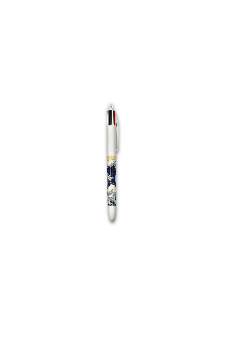 Katsushika Hokusai The Great Wave off Kanagawa 4colours pen BIC®