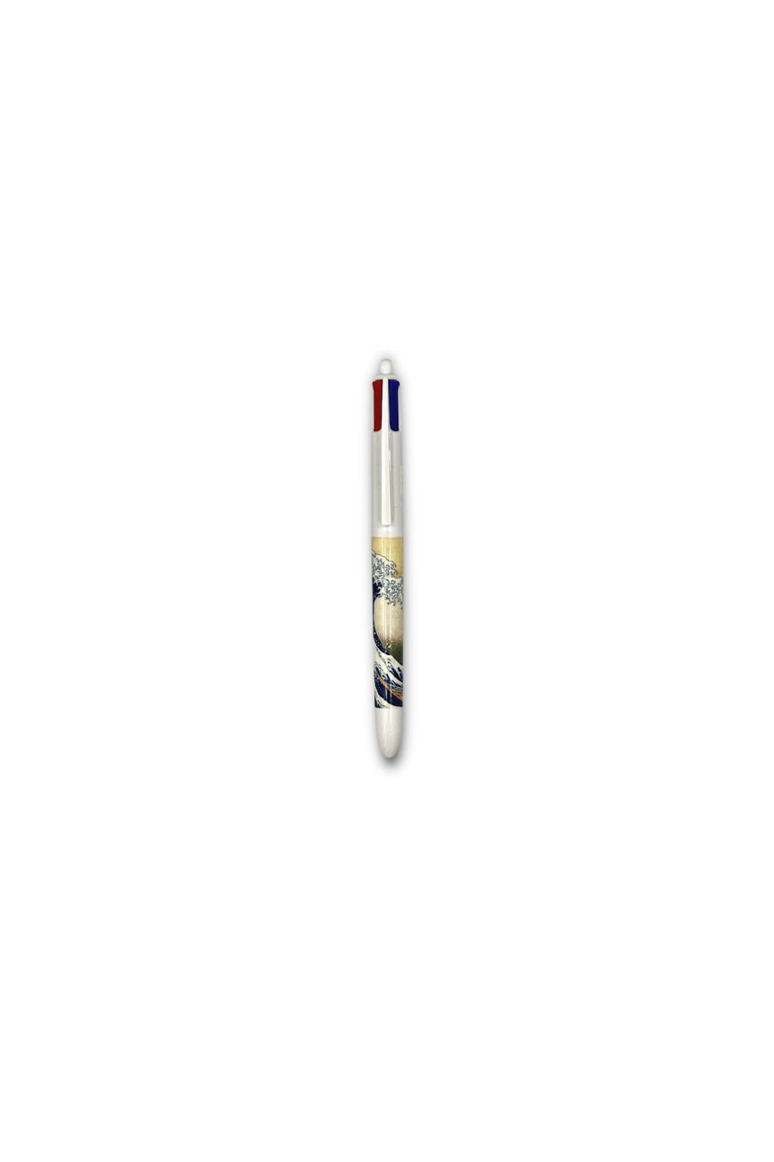 Katsushika Hokusai The Great Wave off Kanagawa 4colours pen BIC®