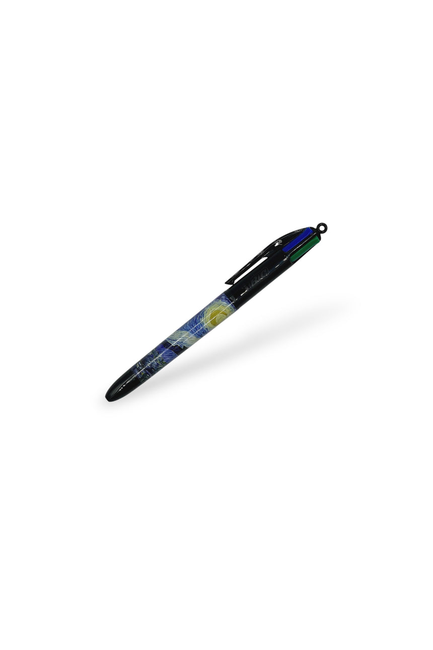 Van Gogh Starry Night 4colours pen BIC®