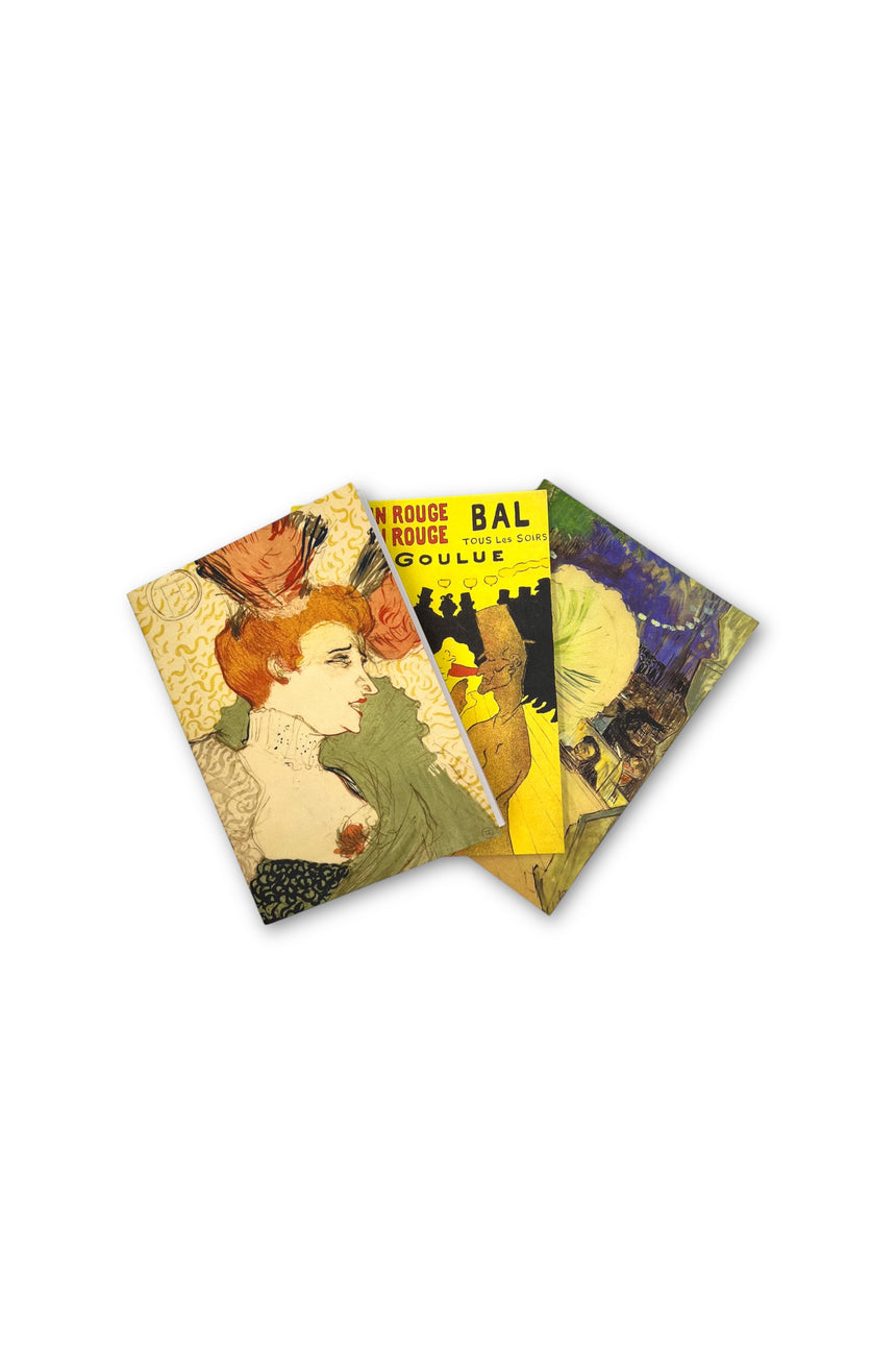 Toulouse Lautrec mini notebook collection