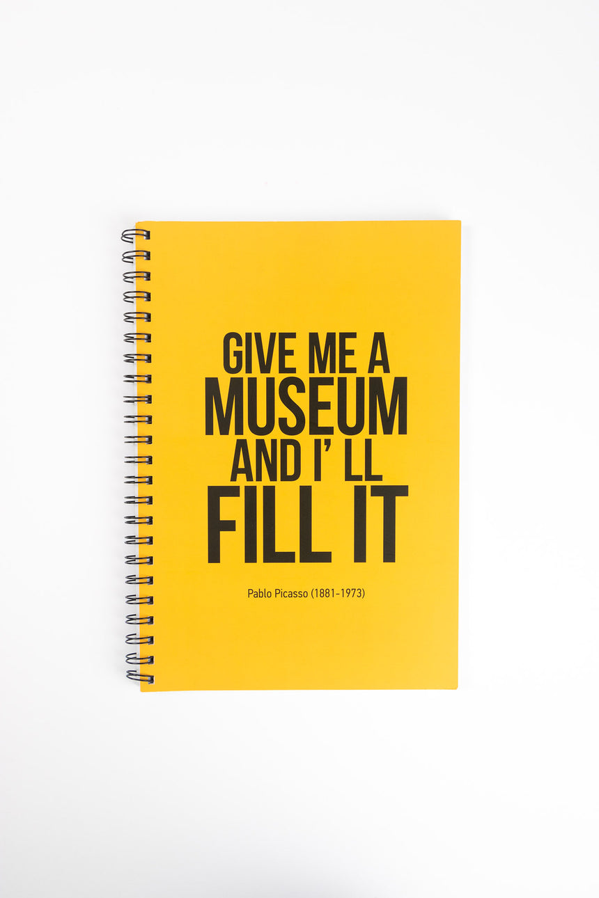 Give me a museum spiral notebook