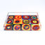 Squares with concentric circles Kandinsky tray